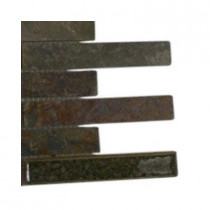 Splashback Tile Roman Selection Emperial Slate Glass Floor and Wall Tile Sample