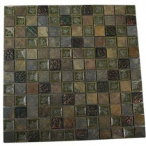 Splashback Tile Roman Selection Rural Trail 12 in. x 12 in. x 8 mm Glass Floor and Wall Tile