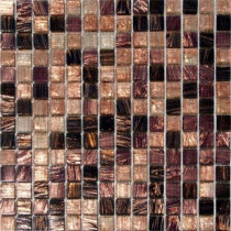 MS International Treasure Trail Iridescent 12 in. x 12 in. x 4 mm Glass Mesh-Mounted MosaicTile
