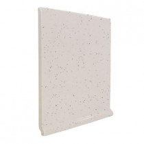 U.S. Ceramic Tile Color Collection Bright Granite 6 in. x 6 in. Ceramic Stackable Left Cove Base Corner Wall Tile-DISCONTINUED