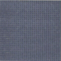 Elementz 12.8 in. x 12.8 in. Venice Fleet Blue Glossy Glass Tile-DISCONTINUED