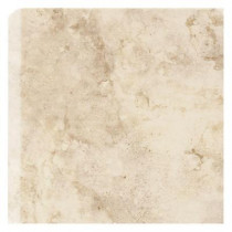Daltile Brancacci Windrift Beige 6 in. x 6 in. Ceramic Bullnose Corner Trim Wall Tile