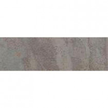 Daltile Villa Valleta Indian Summer 3 in. x 12 in. Glazed Porcelain Surface Bullnose Floor and Wall Tile-DISCONTINUED