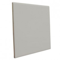 U.S. Ceramic Tile Matte Taupe 6 in. x 6 in. Ceramic Surface Bullnose Wall Tile-DISCONTINUED