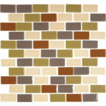MS International Everglade 12 in. x 12 in. x 4 mm Glass Mesh-Mounted Mosaic Tile