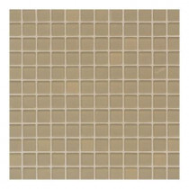 Daltile Maracas Honey Comb 12 in. x 12 in. 8mm Frosted Glass Mesh Mounted Mosaic Wall Tile (10 sq. ft. / case)-DISCONTINUED