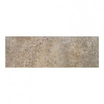 Daltile Alta Vista Drift Wood 3 in. x 12 in. Porcelain Surface Bullnose Trim Floor and Wall Tile