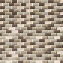 Jeffrey Court Roma Linea 12 in. x 12 in. x 8 mm Glass Onyx Mosaic Wall Tile