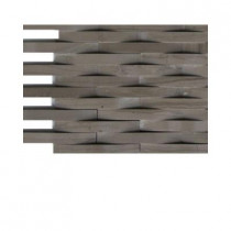 Splashback Tile 3D Reflex Crema Marfil Stone Tile Sample