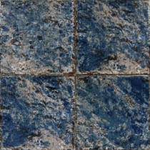MS International Galaxy Blue 6 in. x 6 in. Glazed Porcelain Pool Tile