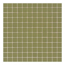 Daltile Maracas Cactus 12 in. x 12 in. x 8 mm Frosted Glass Mesh Mounted Mosaic Wall Tile