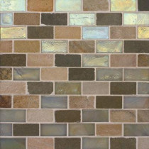 Studio E Edgewater 10-5/8 in. x 10-5/8 in. Stone Steps Mosaic Tile-DISCONTINUED