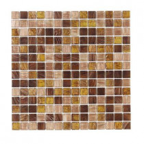 Jeffrey Court Verona 12 In. x 12 In. x 4 mm Glass Mosaic Wall Tile