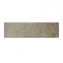 Daltile Aspen Lodge Shadow Pine 3 in. x 12 in. Porcelain Bullnose Floor and Wall Tile-DISCONTINUED