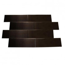 Splashback Tile Metal Copper 2 in. x 6 in. Stainless Steel Floor and Wall Tile (1 sq. ft./case)