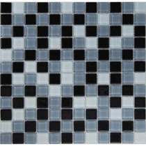 EPOCH Dancez Carinosa Mosaic Glass Mesh Mounted Tile - 3 in. x 3 in. Tile Tile Sample