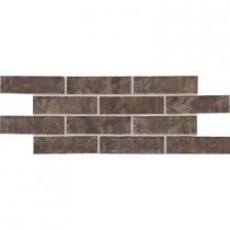 Daltile Union Square Cobble Brown 4 in. x 8 in. Ceramic Paver Floor and Wall Tile (8 sq. ft. / case)