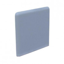 U.S. Ceramic Tile Color Collection Bright Dusk 3 in. x 3 in. Ceramic Surface Bullnose Corner Wall Tile-DISCONTINUED
