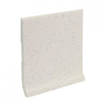 U.S. Ceramic Tile Color Collection Bright Granite 6 in. x 6 in. Ceramic Stackable /Finished Cove Base Wall Tile-DISCONTINUED