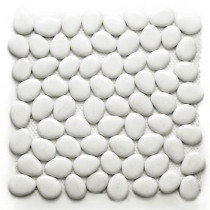 Solistone Freeform Glass Negin 11 in. x 11 in. x 9.525 mm White Glass Mesh-Mounted Mosaic Wall Tile (8.4 sq.ft./case)
