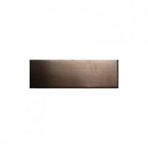 Splashback Tile Metal Copper Stainless Steel Floor and Wall Tile - 2 in. x 6 in. x 5 mm Tile Sample