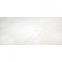MS International Greecian White 12 in. x 24 in. Polished Marble Floor and Wall Tile (10 sq. ft. / case)