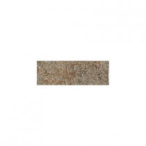 Daltile Castanea Luserna 3 in. x 10-1/2 in. Porcelain Bullnose Floor and Wall Tile-DISCONTINUED