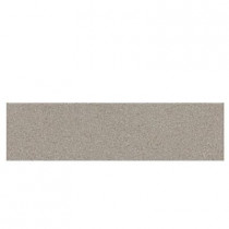 Daltile Colour Scheme Uptown Taupe Speckled 3 in. x 12 in. Porcelain Bullnose Floor and Wall Tile