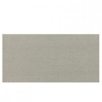 Daltile Identity Cashmere Gray Grooved 12 x 24 in. Polished Porcelain Floor and Wall Tile (11.62 sq. ft. / case)-DISCONTINUED