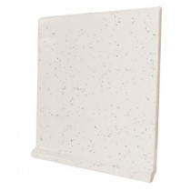 U.S. Ceramic Tile Color Collection Bright Granite 6 in. x 6 in. Ceramic Stackable Right Cove Base Corner Wall Tile-DISCONTINUED