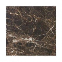 Jeffrey Court Emperador 6 in. x 6 in. Honed Marble Floor/Wall Tile (1pk/4pcs-1 sq. ft.)