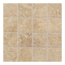Daltile Continental Slate Egyptian Beige 12 in. x 24 in. x 6mm Porcelain Mosaic Floor and Wall Tile(22 sq.ft./case)-DISCONTINUED