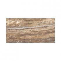 Daltile San Michele Moka Vein-Cut 12 in. x 24 in. Glazed Porcelain Floor and Wall Tile (15.75 sq. ft. / case)-DISCONTINUED