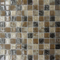 MS International Pacific Dunes 12 in. x 12 in. x 8 mm Glass Mesh-Mounted Mosaic Tile