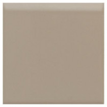 Daltile Semi-Gloss Uptown Taupe 4-1/4 in. x 4-1/4 in. Ceramic Bullnose Wall Tile