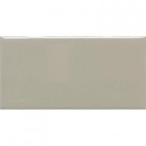 Daltile Modern Dimensions Matte Architectural Gray 4-1/4 in. x 8-1/2 in. Ceramic Wall Tile (10.63 sq. ft. / case)