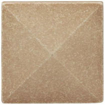 Weybridge 2 in x 2 in. Cast Stone Pyramid Dot Travertine Tile (10 pieces / case) - Discontinued