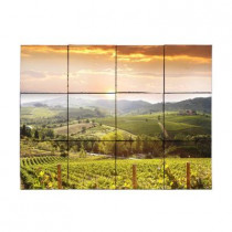 Tile My Style Vineyard5 24 in. x 18 in. Tumbled Marble Tiles (3 sq. ft. /case)