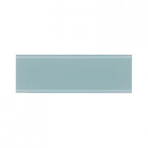 Daltile Glass Reflections 3 in. x 6 in. Whisper Green Glass Wall Tile (4 sq. ft. / case)-DISCONTINUED