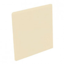 U.S. Ceramic Tile Color Collection Matte Khaki 4-1/4 in. x 4-1/4 in. Ceramic Surface Bullnose Corner Wall Tile-DISCONTINUED