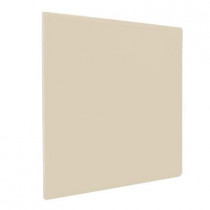 U.S. Ceramic Tile Bright Fawn 6 in. x 6 in. Ceramic Surface Bullnose Corner Wall Tile-DISCONTINUED