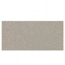 Daltile Identity Cashmere Gray Fabric 6 in. x 12 in. Porcelain Cove Base Floor and Wall Tile