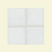 Daltile Sonterra Glass Oyster White Opalized 12 in. x 12 in. x 6 mm Glass Sheet Mounted Mosaic Wall Tile