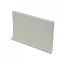 U.S. Ceramic Tile Color Collection Matte Taupe 4 in. x 6 in. Ceramic Cove Base Wall Tile-DISCONTINUED