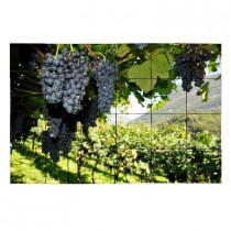 Tile My Style Vineyard4 36 in. x 24 in. Tumbled Marble Tiles (6 sq. ft. /case)