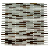 Splashback Tile Glass 12 in. x 12 in. x 8 mm Mosaic Floor and Wall Tile