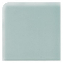 Daltile Semi-Gloss Spa 2 in. x 2 in. Ceramic Bullnose Corner Trim Wall Tile - DISCONTINUED