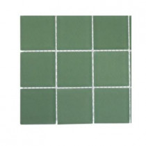 Splashback Tile Contempo Spa Green Frosted Glass 6 in. x 6 in. x 8 mm Floor and Wall Tile Sample (1 sq. ft.)