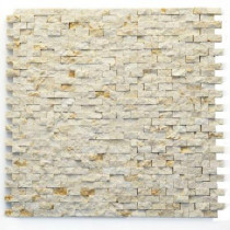 Solistone Modern Still Life 12 in. x 12 in. x 9.5mm Marble Natural Stone Mesh-Mounted Mosaic Wall Tile (10 sq. ft./ case)