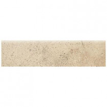 Daltile Sardara Cathedral Beige 3 in. x 12 in. Porcelain Bullnose Floor and Wall Tile